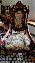 Fauteuils et chaises sculptés style  Louis XIII fin19ème, Enlèvement