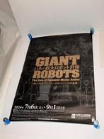 Echte poster van de tentoonstelling Giant Robots mecha anime, Ophalen of Verzenden