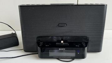 Système audio personnel Sony iCF-DS15iPn avec iPod/iPhone in, Enlèvement, Utilisé, Radio