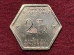 Belgisch Congo - 2 Frank 1943 (#033#), Postzegels en Munten, Munten | Afrika, Ophalen of Verzenden, Losse munt