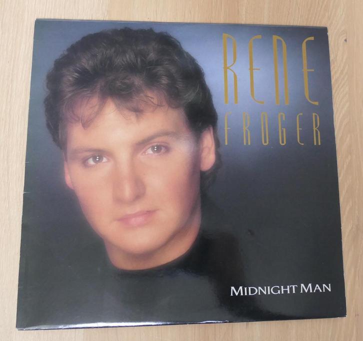 LP  Rene Froger  ‎– Midnight Man, Cd's en Dvd's, Vinyl | Pop, Zo goed als nieuw, 12 inch, Ophalen of Verzenden