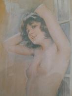gravure de Suzanne Meunier, Antiek en Kunst, Ophalen of Verzenden
