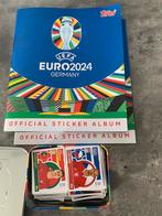 Topps euro 2024 sticker album+dubbels 0,10 cent per stuk, Enlèvement ou Envoi