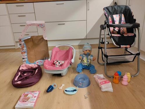 Baby born pop en enkele toebehoren, Kinderen en Baby's, Speelgoed | Poppen, Gebruikt, Babypop, Ophalen