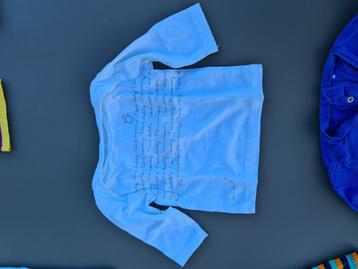 witte t-shirt Love Me 62-74 beschikbaar voor biedingen