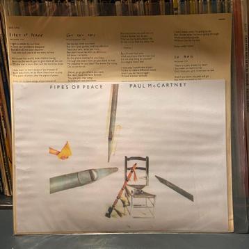 Lp Paul Mc Cartney - Pipes of Peace. Mint beschikbaar voor biedingen