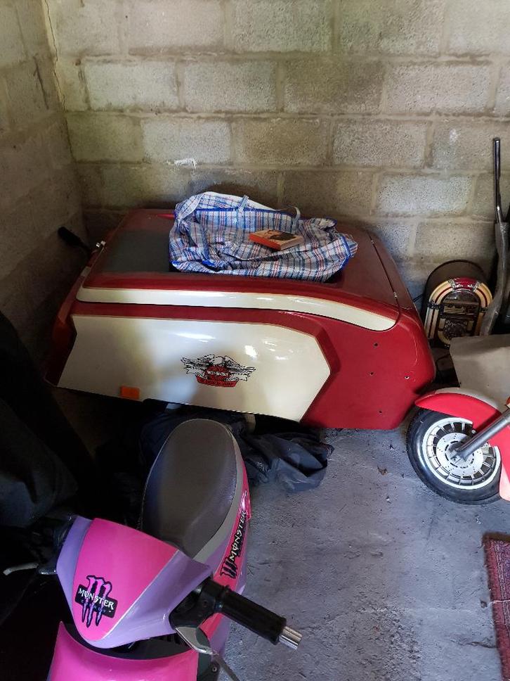 Remorque pour moto, Motos, Accessoires | Valises & Sacs, Utilisé, Enlèvement