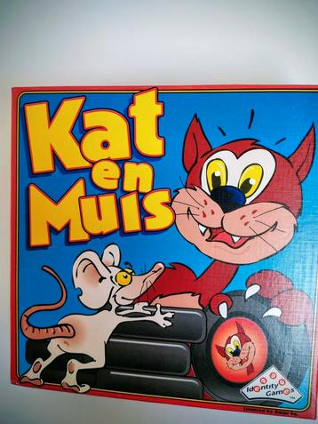 Kat en muis, vanaf 6 jaar, 2 spelers. beschikbaar voor biedingen