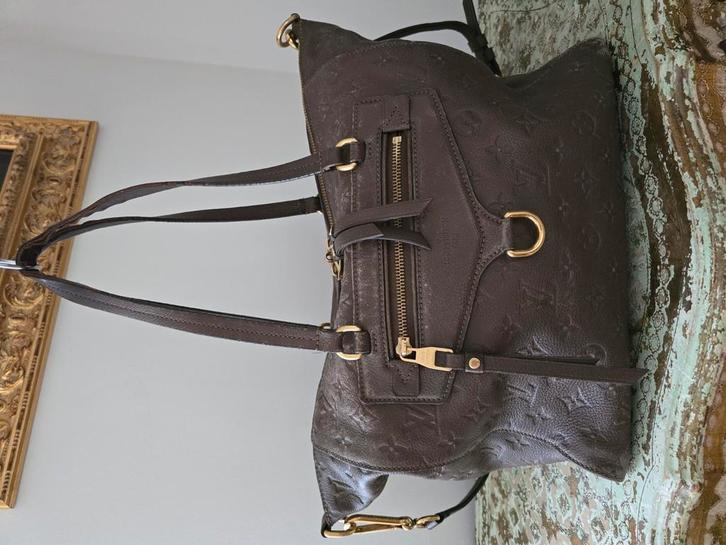 Louis Vuitton Empreinte Lumineuse tas, Handtassen en Accessoires, Tassen | Damestassen, Gebruikt, Schoudertasje, Bruin, Verzenden