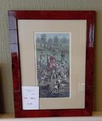 Schilderij jacht, Antiek en Kunst, Ophalen