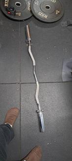 EZ BAR/Curl bar olympic, Sport en Fitness, Fitnessmaterialen, Ophalen