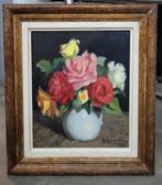 Jules VAN DE LEENE, rozen, Antiek en Kunst, Ophalen of Verzenden