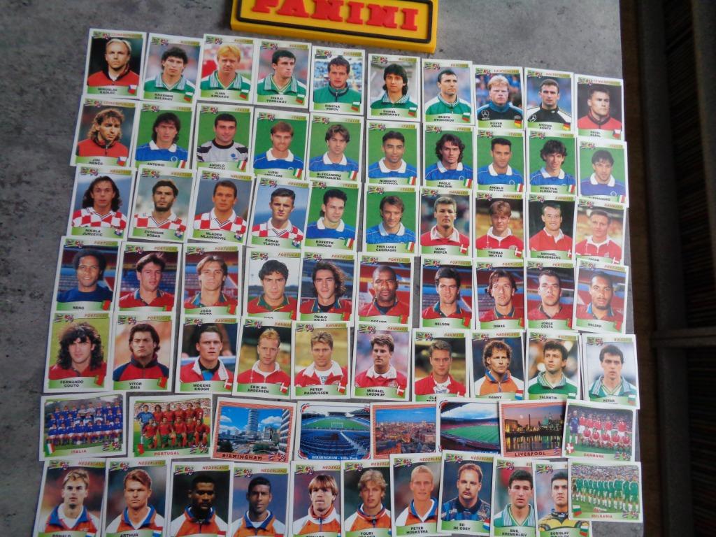 Autocollants de football PANINI EURO 96 ANNO EC 1996 70X ***, Envoi