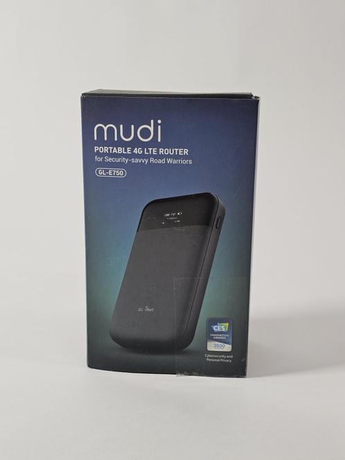 Mudi GL-E750V1 Portable 4g Lte Mobiele WiFi Smart Router, Computers en Software, Overige Computers en Software, Zo goed als nieuw