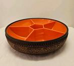 Schaal Emsa oranje retro vintage, Antiek en Kunst, Ophalen of Verzenden