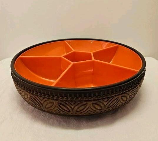 Schaal Emsa oranje retro vintage, Antiek en Kunst, Antiek | Overige Antiek, Ophalen of Verzenden