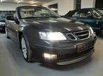Saab 9-3 Cabrio Aero 2.8 V6 in topconditie!, Auto's, 4 zetels, Cabriolet, Zwart, Leder