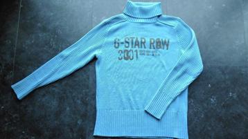 G-star raw blauwe trui maat Small