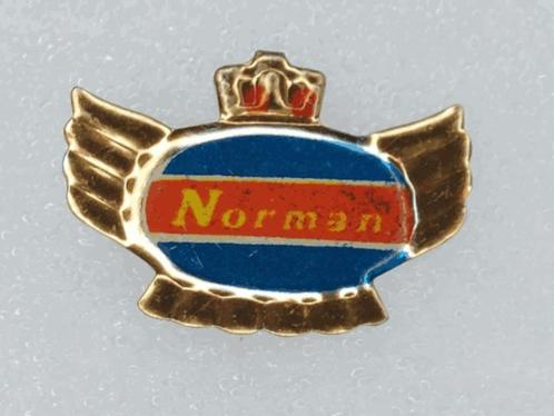 SP1767 Speld. Norman motor-cycle Great-Britain, Collections, Broches, Pins & Badges, Utilisé, Enlèvement ou Envoi