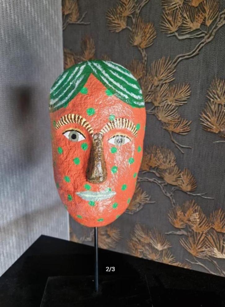 PARK & Pardon papier mache maskers, Antiek en Kunst, Kunst | Designobjecten, Verzenden