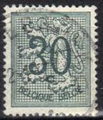 Belgie 1957 - Yvert/OBP 1027 - Cijfer op heraldieke lee (ST), Verzenden, Gestempeld, Gestempeld