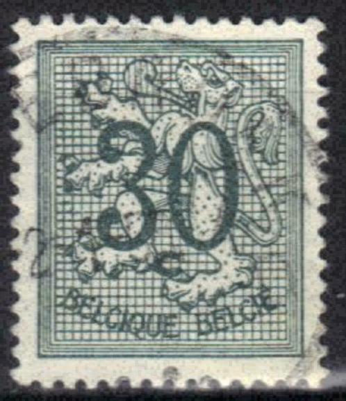 Belgie 1957 - Yvert/OBP 1027 - Cijfer op heraldieke lee (ST), Postzegels en Munten, Postzegels | Europa | België, Gestempeld, Gestempeld