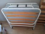 opvouwbaar logeerbed, Huis en Inrichting, Slaapkamer | Bedden, Ophalen, 90 cm, Eenpersoons, Wit