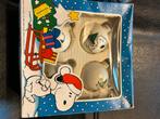 4 kerstballen snoopy, Kinderen en Baby's, Speelgoed | Kinderpuzzels, Ophalen, Zo goed als nieuw