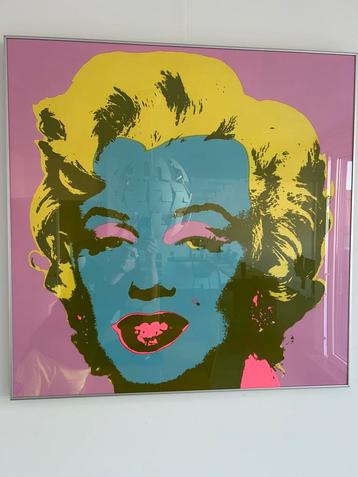 Zeefdruk Marilyn Monroe Andy Warhol  beschikbaar voor biedingen