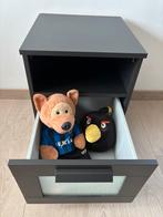 Nachtkastje zwart Ikea Brimnes, Huis en Inrichting, Ophalen, Gebruikt, Minder dan 45 cm, Minder dan 55 cm