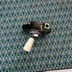 Interrupteur VW, pince à vis ovale ivoire des années 50-60, Enlèvement ou Envoi, Utilisé