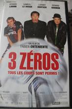 VHS - film 3 ZEROS - HUMOUR - Lanvin / deutsch/darmon - 2002, CD & DVD, VHS | Film, Utilisé, Enlèvement ou Envoi, À partir de 9 ans