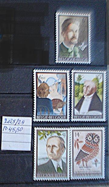 BELGIË 2025/28 **/mnh beschikbaar voor biedingen