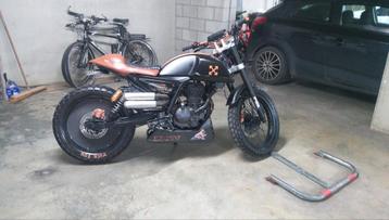 Fb mondial hps hipster 125cc scrambler, 1 cylindre, Naked bike, 125 cm³, Jusqu'à 11 kW