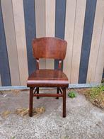 Houten stoel klassiek, Ophalen, Gebruikt, Bruin, Vier