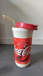 Collection COCA-COLA : gobelet avec couvercle et paille, Enlèvement, Utilisé, Ustensile