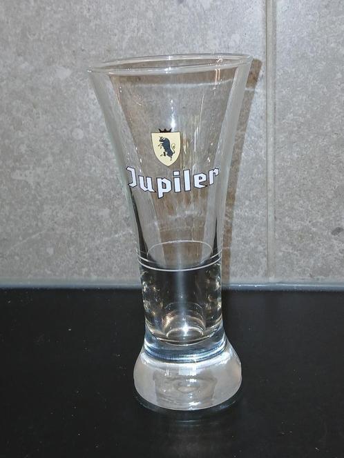 Ancien verre évasé Français JUPILER d'environ 12 cl pour le, Collections, Marques de bière, Comme neuf, Verre ou Verres, Jupiler