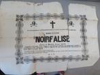 Poster overlijden Marie Noirfalise Andoumont Sprimont 1872, Verzenden, Bidprentje