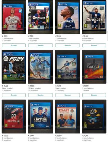 Ps4, Ps5 Games beschikbaar voor biedingen