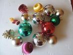 1 lot de 15 boules de NOEL , vintage, Divers, Enlèvement ou Envoi, Comme neuf