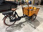 Vogue Carry 3 elektrische bakfiets – bj 2020 – 506 km, 4 kinderen of meer, Huif, Zo goed als nieuw, Ophalen