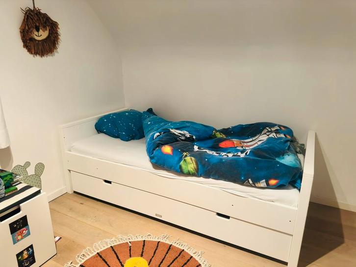 Bopita Jonne kinderbed met onderlade, Kinderen en Baby's, Kinderkamer | Bedden, Gebruikt, Ophalen