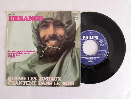 URBANUS - Quand les zosiaux chantent dans le bois (45t), Cd's en Dvd's, Vinyl Singles, Zo goed als nieuw, Single, Nederlandstalig