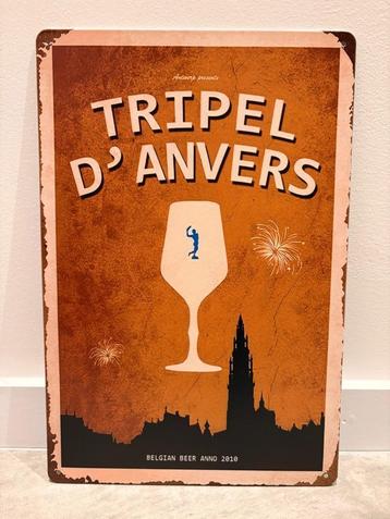 Reclamebord Tripel D'Anvers beschikbaar voor biedingen
