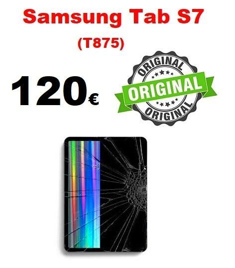 Réparation écran Samsung Tab S7 (T875) à Bruxelles Garantie, Telecommunicatie, Mobiele telefoons | Toebehoren en Onderdelen, Samsung