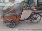 babboe bakfiets met zonne- en regentent + babyzitje, Fietsen en Brommers, Ophalen, Gebruikt