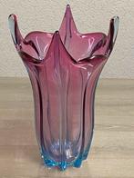 Grand Vase en verre de MURANO, prix : 45€, Enlèvement ou Envoi