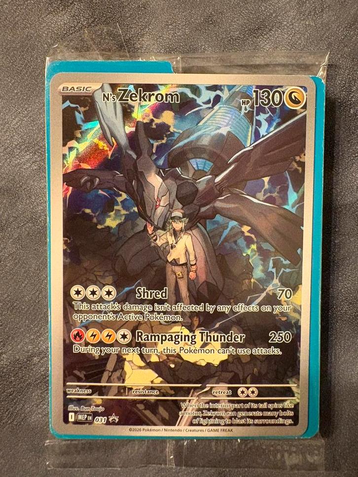 N’s Zekrom MEP 031 - Pokémon, Hobby & Loisirs créatifs, Jeux de cartes à collectionner | Pokémon, Enlèvement ou Envoi