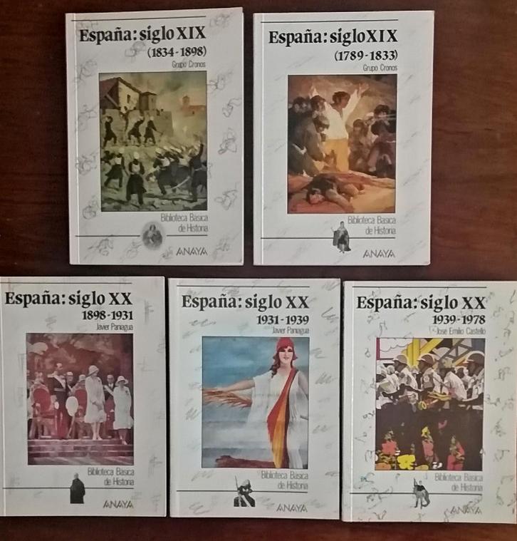 Biblioteca Básica de Historia: España 5 delen in Spaans, Boeken, Geschiedenis | Nationaal, Zo goed als nieuw, Ophalen of Verzenden