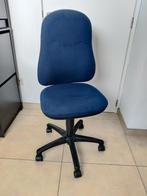 Stoffen bureaustoel blauw, Zo goed als nieuw, Ophalen